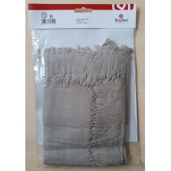 Schal mit Fransen beige