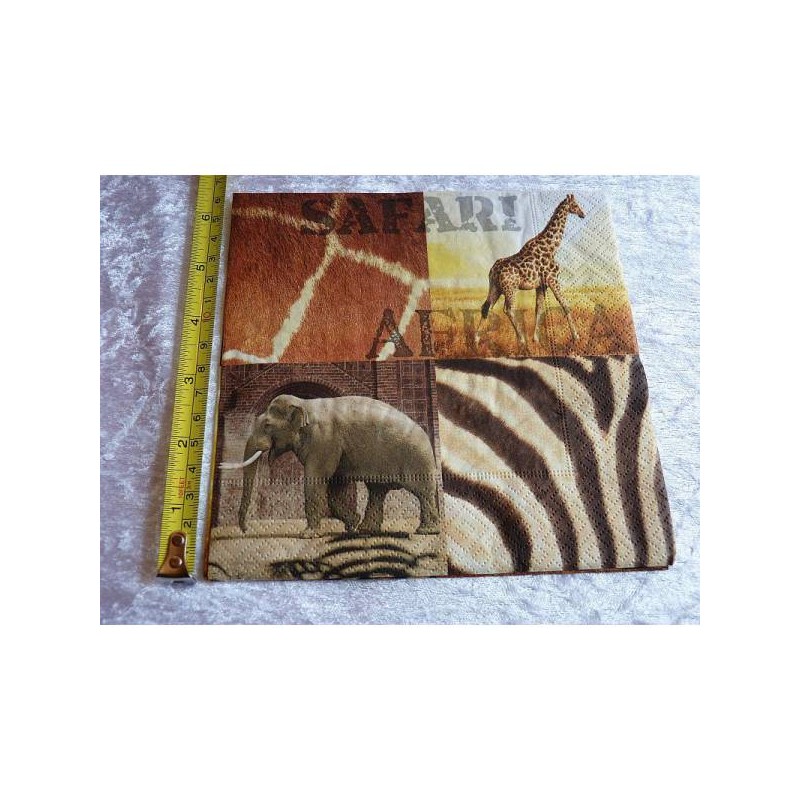 Serviette Safari 1
