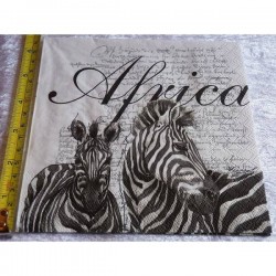 Serviette Zebras