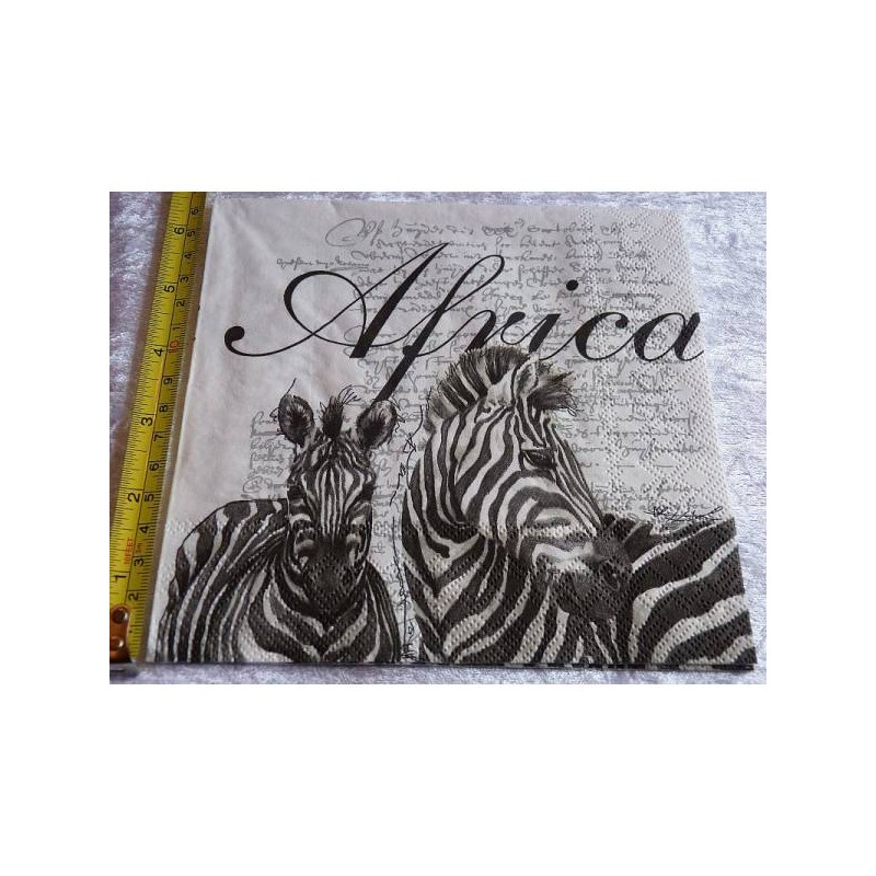 Serviette Zebras