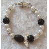 Armband Engel weiss/schwarz