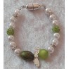 Armband Engel weiss/grün