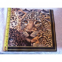 Serviette Leoparden 1