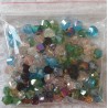 Glasschliff Perlen bunt gemischt