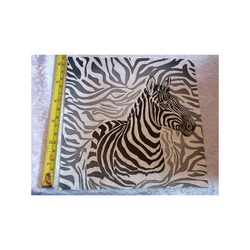 Serviette Zebra 1