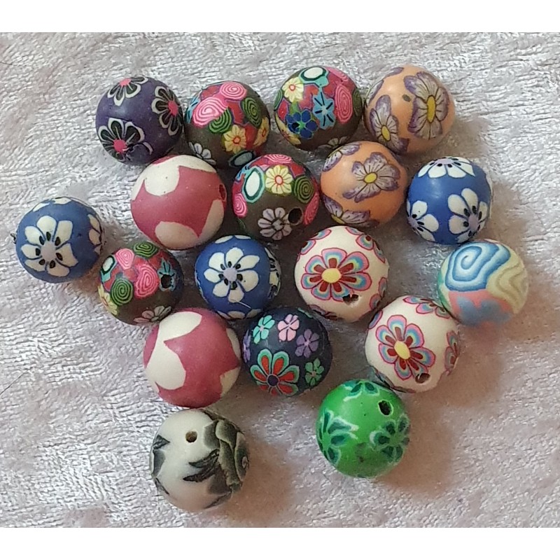 Kunststoff Perlen bunt gemischt