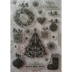 Clear Stamps Merry Christmas
