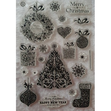 Clear Stamps Merry Christmas