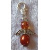 Perlen Engel orange