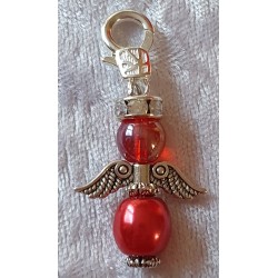 Perlen Engel rot