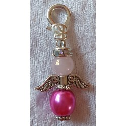 Perlen Engel pink