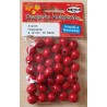 Holz Perlen rot
