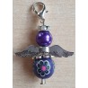 Perlen Engel violette