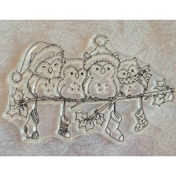 Clear Stamps Eulen