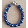 Perlen Armband blau