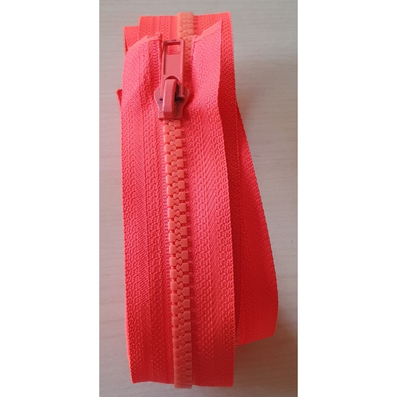 Reissverschluss neon orange
