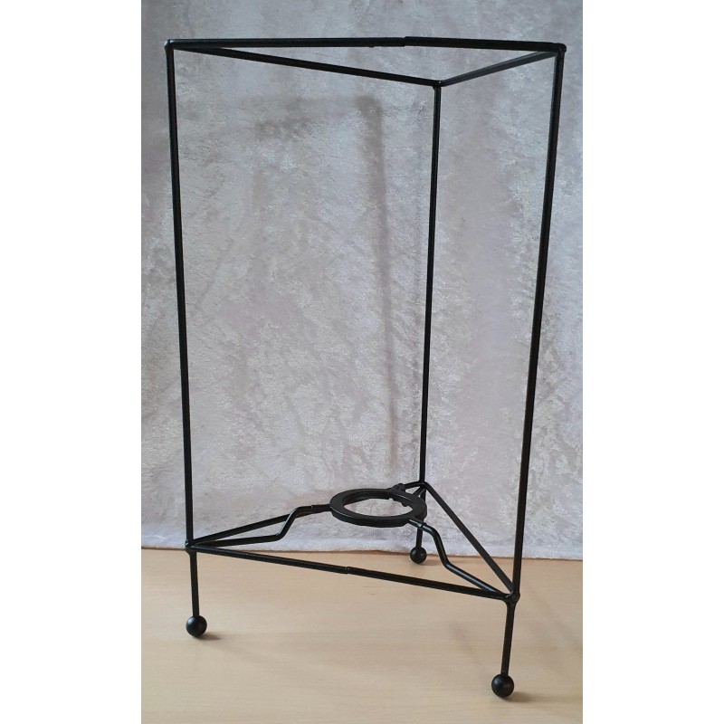 Lampen Gestell Metall schwarz