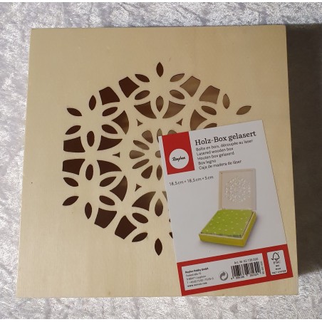 Holz-Box für Servietten