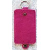 Filz Schlüssel Etui pink