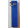 Filz Schlüsselanhänger blau