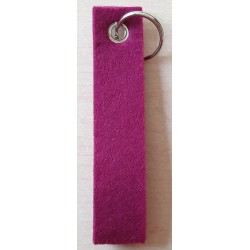 Filz Schlüsselanhänger pink