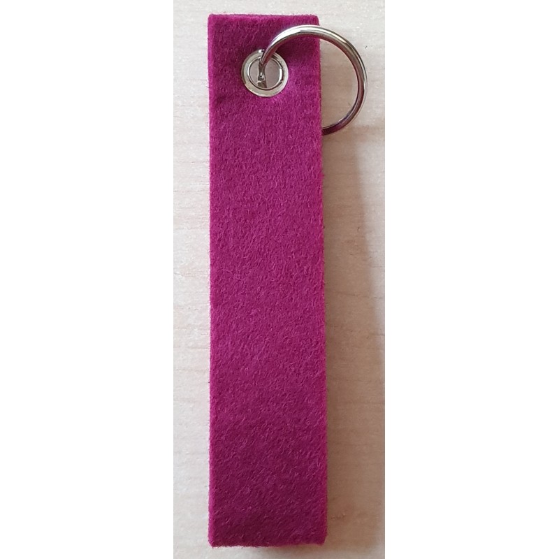 Filz Schlüsselanhänger pink
