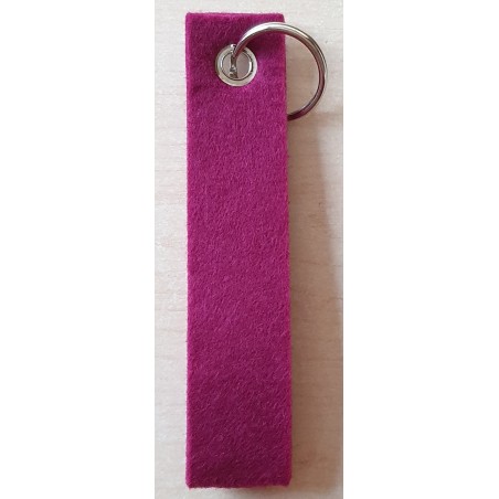 Filz Schlüsselanhänger pink