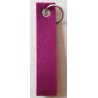 Filz Schlüsselanhänger pink