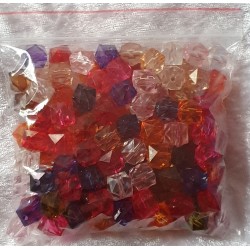 Kunststoff Perlen bunt gemischt