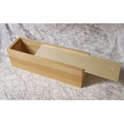 Holzkiste mit Schiebedeckel 1