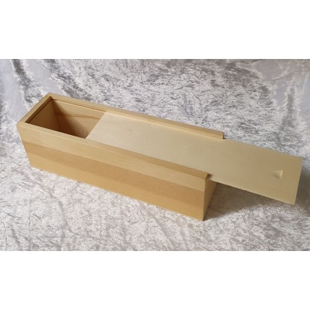 Holzkiste mit Schiebedeckel 1