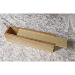 Holzkiste mit Schiebedeckel 2