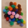 Pompon bunt gemischt