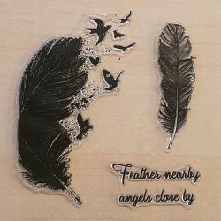 Clear Stamps Federn