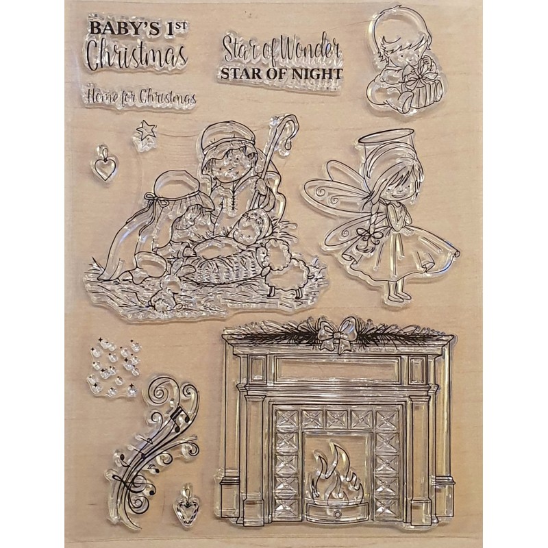 Clear Stamps Maria und Josef