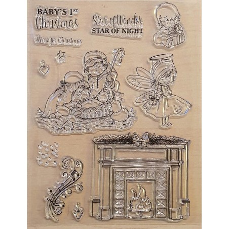 Clear Stamps Maria und Josef
