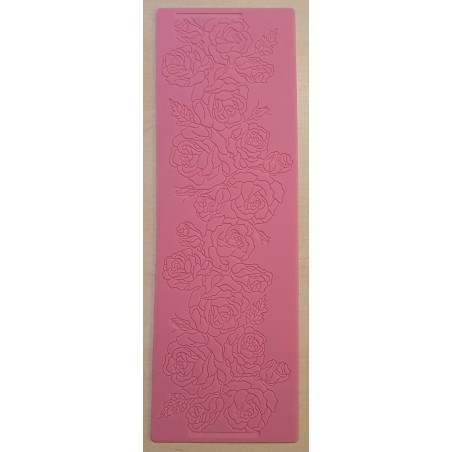 Dekormatte Silikon Rosen