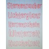 Schablone Sternenzauber
