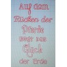 Schablone Auf dem Rücken....