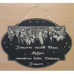Schild Träume nicht...
