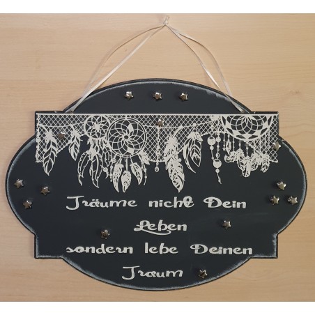 Schild Träume nicht...