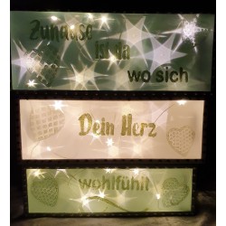 Holz Kistchen Sternenglanz