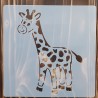 Schablone Giraffe