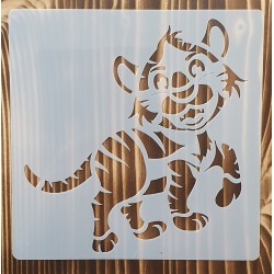 Schablone Tiger
