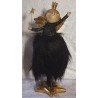 Engel schwarz Polyresin