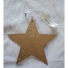 Holz Stern gold