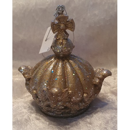 Krone gold Polyresin