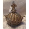 Krone gold Polyresin