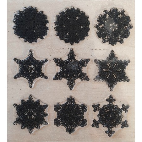 Clear Stamps Schneeflocken