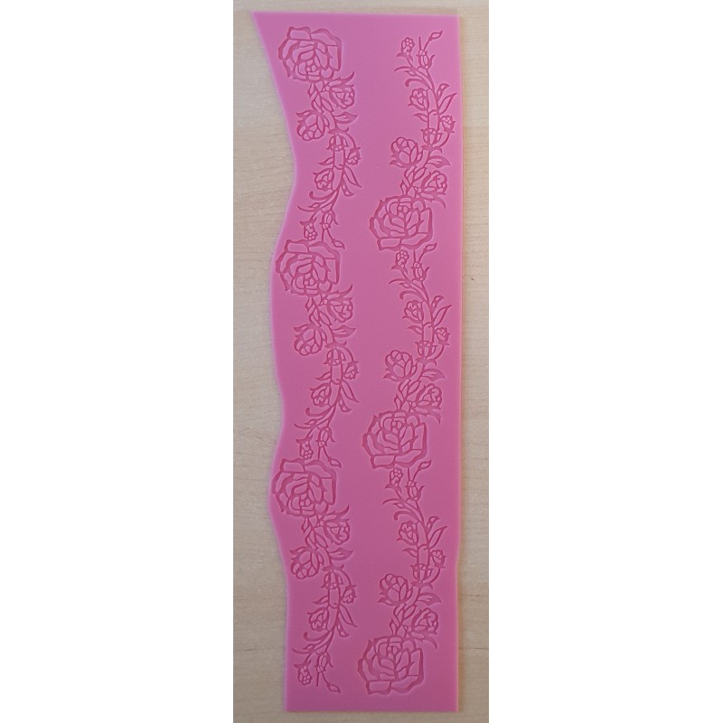 Dekormatte Silikon Rosen